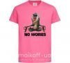 Дитяча футболка Рафики no wories hakuna matata Яскраво-рожевий фото