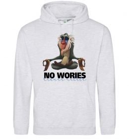 Чоловіча толстовка (худі) Рафики no wories hakuna matata