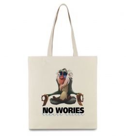 Еко-сумка Рафики no wories hakuna matata