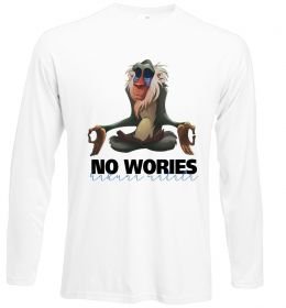 Лонгслив Рафики no wories hakuna matata