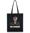 Эко-сумка Рафики no wories hakuna matata Черный фото