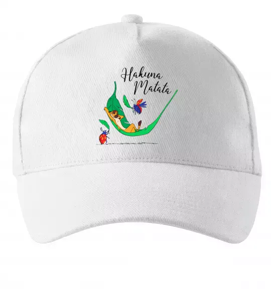 Кепка Hakuna Matata Белый фото