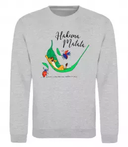 Свитшот Король Лев персонажі Белый фото