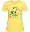 Женская футболка Hakuna Matata Лимонный фото