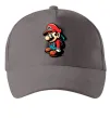 Кепка Super Mario Сірий фото
