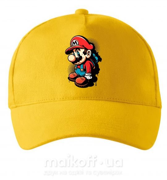 Кепка Super Mario Сонячно жовтий фото