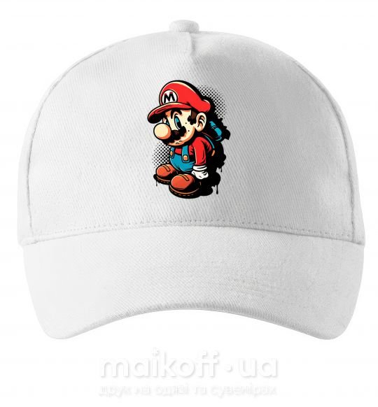 Кепка Super Mario Білий фото