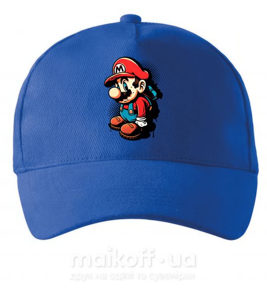Кепка Super Mario Ярко-синий фото
