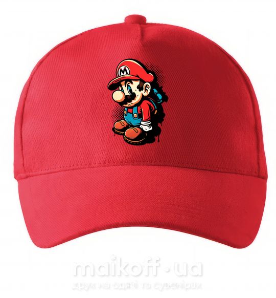 Кепка Super Mario Красный фото