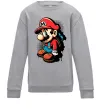 Детский Свитшот Super Mario Серый меланж Детский Свитшот Super Mario Серый меланж фото