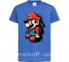 Детская футболка Super Mario Ярко-синий фото