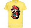 Дитяча футболка Super Mario Лимонний фото