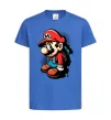 Дитяча футболка Super Mario Яскраво-синій фото