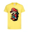 Дитяча футболка Super Mario Лимонний фото
