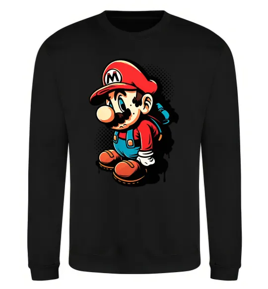 Свитшот Super Mario Черный фото