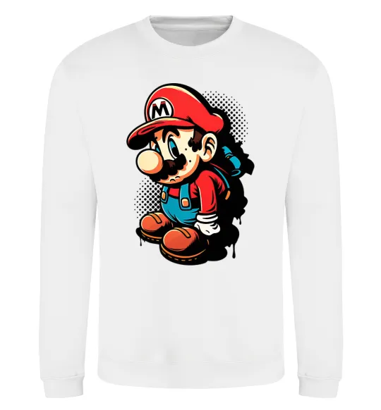 Свитшот Super Mario Белый фото