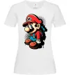 Женская футболка Super Mario Белый Женская футболка Super Mario Белый фото