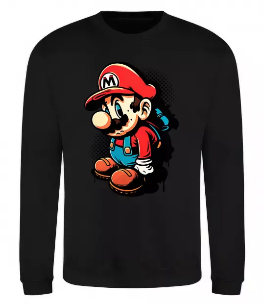 Свитшот Super Mario Черный фото