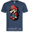 Мужская футболка Super Mario Темно-синий фото