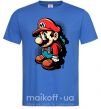 Чоловіча футболка Super Mario Яскраво-синій фото
