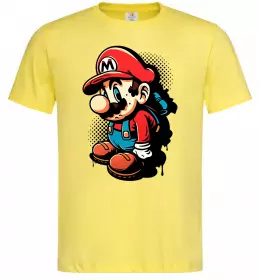 Мужская футболка Super Mario Лимонный фото