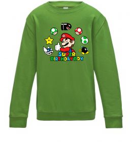 Дитячий світшот Super birthday boy