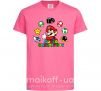 Детская футболка Super birthday boy Ярко-розовый фото