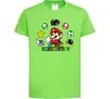 Дитяча футболка Super birthday boy Лаймовий Дитяча футболка Super birthday boy Лаймовий фото