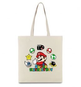 Эко-сумка Super birthday boy