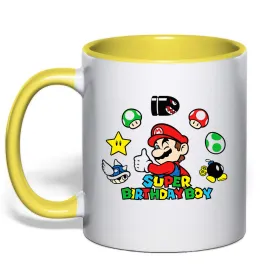 Чашка с цветной ручкой