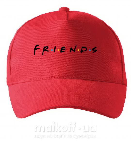 Кепка Friends logo Червоний фото