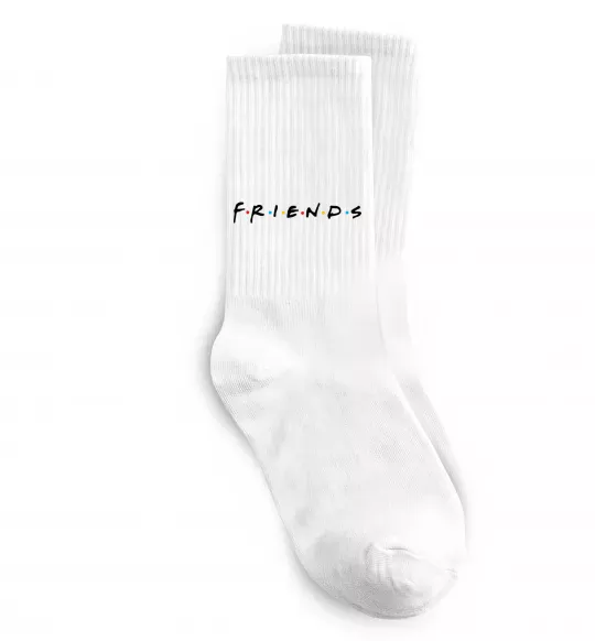 Носки Friends logo Белый фото