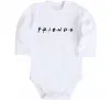 Детский боди Friends logo Белый фото