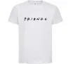 Дитяча футболка Friends logo Білий фото