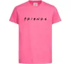 Дитяча футболка Friends logo Яскраво-рожевий фото