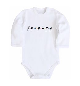 Детский боди Friends logo