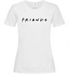 Жіноча футболка Friends logo Білий фото