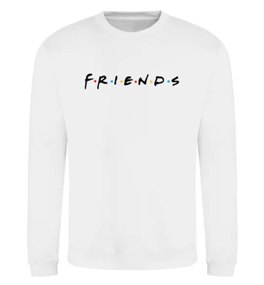 Світшот Friends logo Білий фото