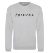 Світшот Friends logo Сірий меланж фото
