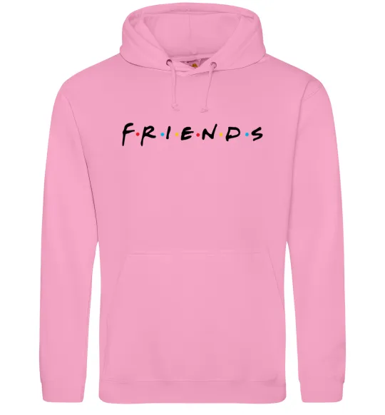 Женская толстовка (худи) Friends logo Розовый фото