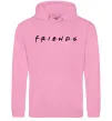 Женская толстовка (худи) Friends logo Розовый фото