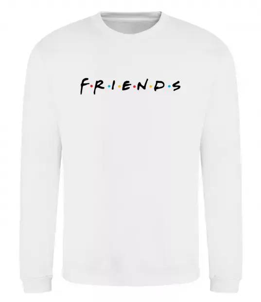 Свитшот Friends logo Белый фото