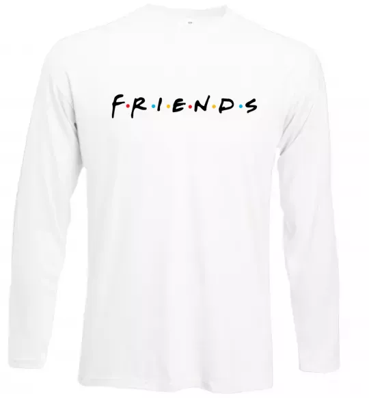 Лонгслів Friends logo Білий фото