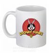 Чашка керамічна Looney Tunes Білий фото