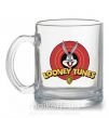Чашка скляна Looney Tunes Прозорий фото