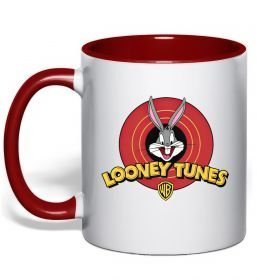 Чашка с цветной ручкой Looney Tunes