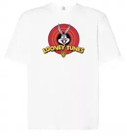 Футболка Оверсайз Пташка Твіті Белый фото Футболка Оверсайз Пташка Твіті Белый фото