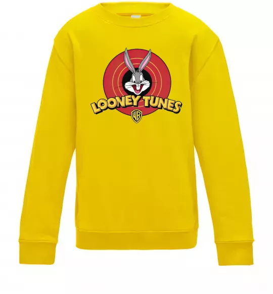 Дитячий світшот Looney Tunes Сонячно жовтий фото