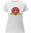 Женская премиум футболка Looney Tunes Белый фото