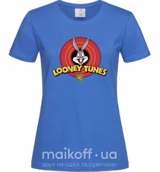 Жіноча футболка Looney Tunes Яскраво-синій фото